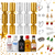 2025 Luxury Christmas Crackers Gift Set – Mini Spirits & Festive Jewelry