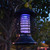 NEW 2508 Solar-powered outdoor mosquito repellent and trap lamp 9384
