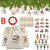 NEW 2509 Christmas Countdown Calendar, Diamond Painting Keychain, DIY Handcrafted Creative Christmas Decoration  9394