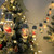 NEW 2509 IP44 Christmas Doll String LED Decorative Light 5-meter 20 lights - Solar-powered 9804