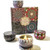 NEW 2509 Plant Soybean Dried Flower Scented Candle Four-piece Set -4 candles and one gift box 9807