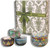 NEW 2509 Plant Soybean Dried Flower Scented Candle Four-piece Set -4 candles and one gift box 9807