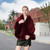 NEW  2509 Autumn And Winter Thickened Knitted Cloak Shawl Warm Cape  9462