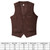 NEW  2509 Men's Corduroy Vest  Retro British Style with Pocket Detail  Casual Single Breasted Sleeveless Jacket   9903