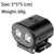 NEW 2509 Hands-Free，Wrist Lamp，Camping，Fishing & Emergency All-in-One Portable Light 9812