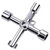 NEW 2510 Universal four corner multifunctional wrench for water valves 9576