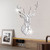 NEW 2510 Christmas 3D Elk Head Acrylic Mirror Wall Stickers For House 9814//9823