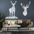 NEW 2510 Christmas 3D Elk Head Acrylic Mirror Wall Stickers For House 9814//9823