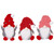 NEW  2510  Christmas Gnome Table Set – Placemats & Cutlery Covers 6pcs 9485