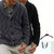 NEW  2510 ELLA Men's Turn-Down Collar Knit Jumper Button-Down Front & Fashion-Forward Style Gift Bag  9920