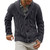 NEW  2510 ELLA Men's Turn-Down Collar Knit Jumper Button-Down Front & Fashion-Forward Style Gift Bag  9920