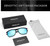 ZENOTTIC Square Polarised Sunglasses for Men Ultralight Carbon Fiber Sun Glasses Driving Fishing Golf Sports UV400 Protection