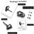 NEW 2510 D8 Stereo High-fidelity noise-cancelling in-ear Bluetooth Headphones 9839