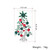 Festive Elegance Christmas Tree Brooch by LOVII