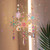 NEW 2511 Christmas Limited Edition Rainbow Crystal Light and Shadow Snowflake Pendant - 4pcs 9850