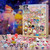 NEW  2511  Christmas Advent Calendar, Sanrio Countdown  9494