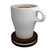 USB Biscuit Cup Heater