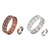 NEW 2511 Vintage Red Copper Magnetic Bracelet - Triple-Row Detachable Strong Magnets Unisex Couple Bracelet  9937