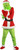 FeMereina Christmas Cosplay Costume Set, The Grinch Santa Deluxe Costume + Mask, Adult Outfits Clothes Suit Fancy Dress for Christmas Party