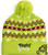 United Labels Grinch Feelin Grinchy Winter Hat with Bobble Green Knitted Unisex Wool Hat, One Size