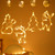 NEW 2511 LED Christmas Decoration Home Window Atmosphere Decoration Suction Cup Lights 4pcs 9866