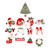 NEW 2511 Winter Christmas Party Brooch Series 9868