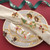 NEW 2511 Winter Christmas Kitchen Table Napkin Rings 4PCS 9869