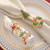 NEW 2511 Winter Christmas Kitchen Table Napkin Rings 4PCS 9869