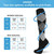NEW 2511 Pro Compression Thigh High Socks for Men & Women - Gradient Support for Athletic Performance, Muscle Recovery, Nursing & Travel - Relief Fatigue & Swelling (1 Pair, Unisex)  9940