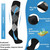 NEW 2511 Pro Compression Thigh High Socks for Men & Women - Gradient Support for Athletic Performance, Muscle Recovery, Nursing & Travel - Relief Fatigue & Swelling (1 Pair, Unisex)  9940
