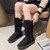 NEW 2511  Women's Zipper Warm Snow Boots 9952