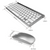 Ultra thin stylish Wireless Keyboard and mouse set
