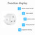 NEW 2512 Smart WiFi Plug Socket With Alexa Voice Control – 16A High Power Smart Outlet 9896