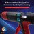 NEW 2512 Toolnest  80W Cordless Hot Glue Gun (No Battery) Compatible with Makita Battery-Temp Control & Fast Output B001