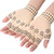 NEW 2512 Arthritis Compression Fingerless Gloves 9899