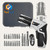 NEW 2512 Toolnest  6-in-1 Cordless Electric Screwdriver with Rotating Bit Storage, 180° Adjustable Head, LED Light & Type-C Charging (19-Piece Kit) B008