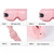 NEW 2601 Smart Eye Massager (Hot Compress, Vibration & Bluetooth Music Version) - Foldable Portable Eye Care Device, Available in Pink/White B005
