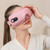 NEW 2601 Smart Eye Massager (Hot Compress, Vibration & Bluetooth Music Version) - Foldable Portable Eye Care Device, Available in Pink/White B005