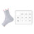 NEW 2601  ProFit Compression Ankle Support Socks（5 pairs） J019