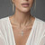 Moissanite Cross Pendant Necklace in 925 Sterling Silver