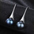 NEW 2601 Classic Freshwater Pearl Drop Earrings in 925 Sterling Silver B024