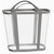 NEW 2601 Foldable Mesh Laundry Basket with Handles – Breathable Nylon Storage basketJ025
