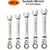 NEW 2601 5-Piece Flex Head Ratcheting Spanner Set (6–10mm) J031