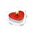NEW 2601 50pcs Romantic Heart Tea Light Candles for Valentine’s DayJ032