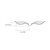 NEW 2601 Niche high-end frosted wavy line earrings J035