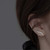 NEW 2601 Niche high-end frosted wavy line earrings J035