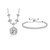 Luxury Valentine’s Day Gift Box with Moissanite Jewelry Set B030