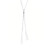 NEW 2602  Elegant Adjustable Y-Style Necklace with Modern Drop Design  9990