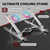 NEW 2602 Adjustable Laptop Cooling Stand with Dual Fans  9992