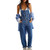 NEW 2602 Women’s Denim-Look Dungarees Trousers with Adjustable Straps B041